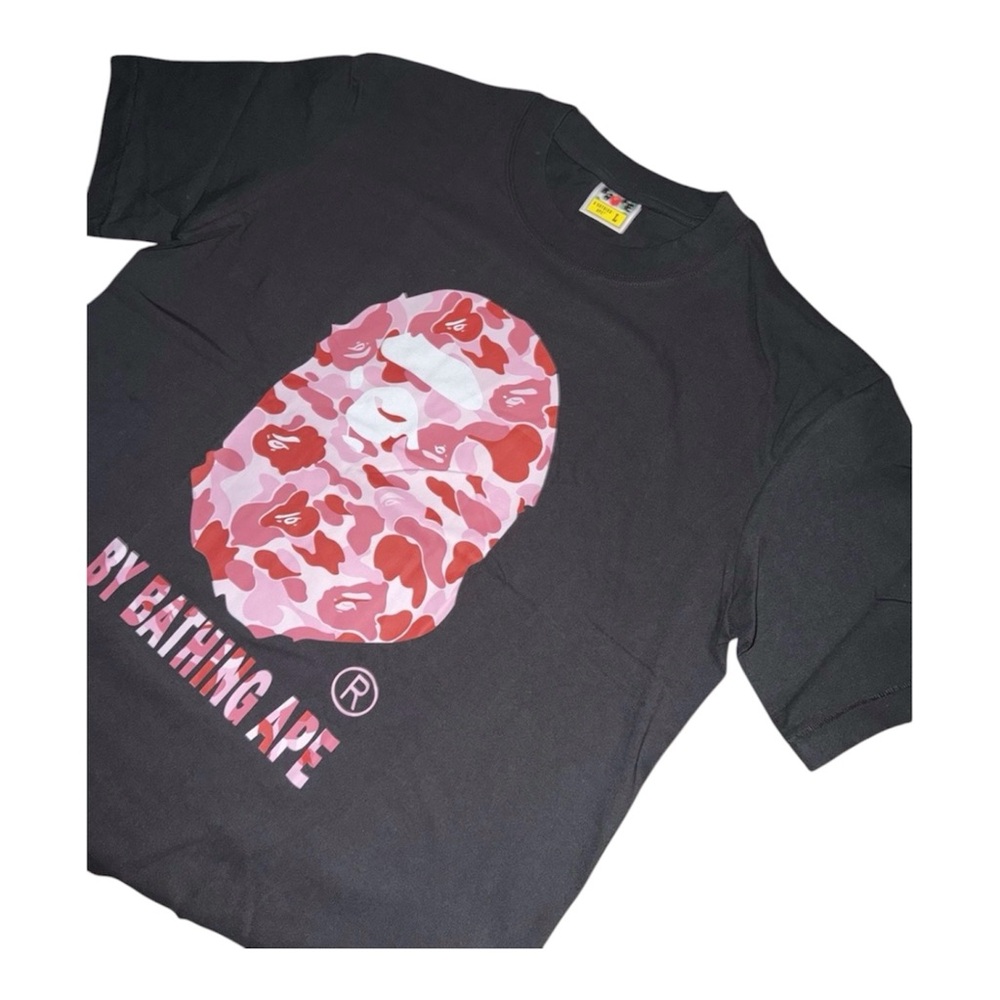 BAPE ABC Camo Tee Black/Pink